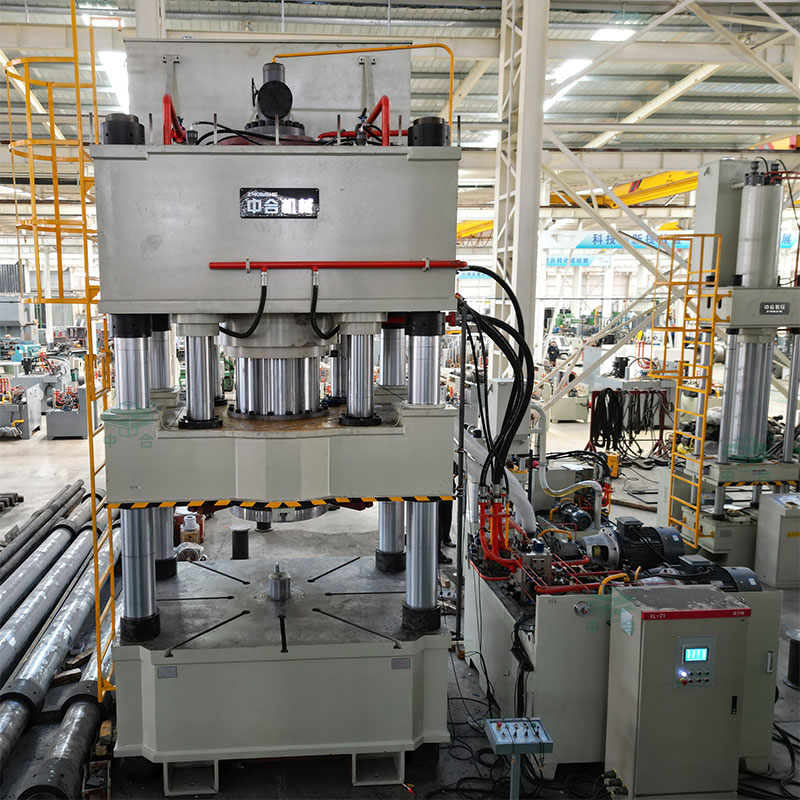 1750噸封頭沖壓機-不銹鋼封頭沖壓成型液壓機