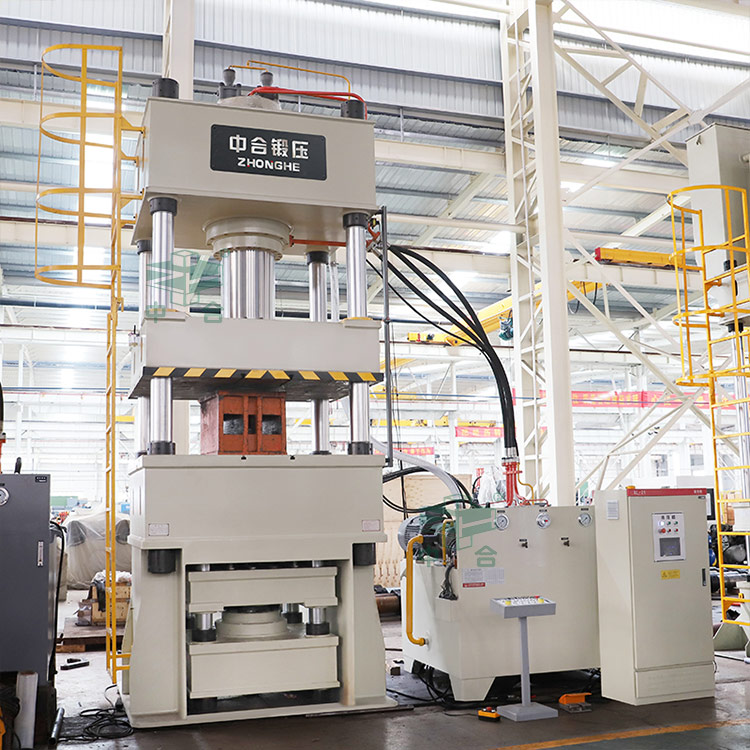 500噸四柱液壓機帶液壓墊.jpg 500噸四柱液壓機帶液壓墊.jpg