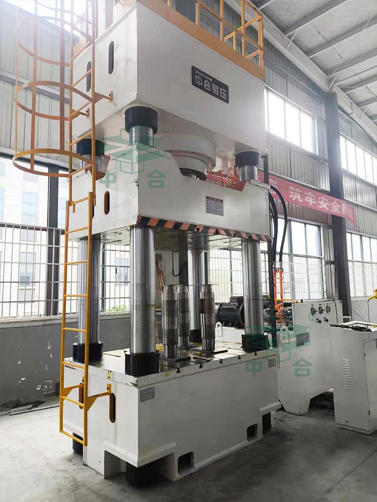 1000噸四柱液壓機(jī)帶液壓墊.jpg 1000噸四柱液壓機(jī)帶液壓墊.jpg