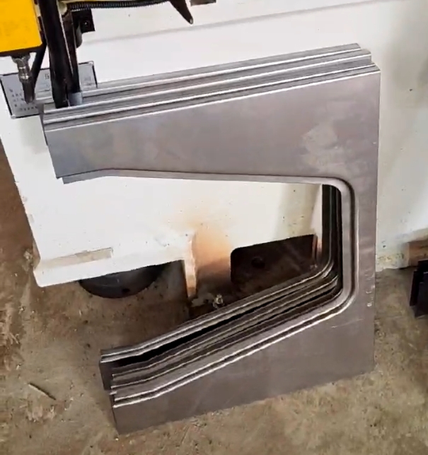 驗糧機護板沖壓件