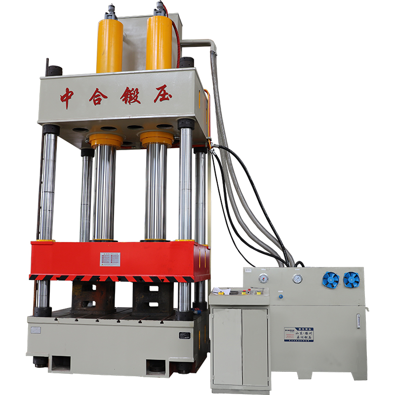 500噸坩堝成型油壓機(圖1) 500噸坩堝成型油壓機(圖1)