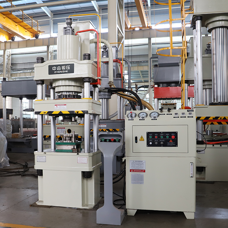 不銹鋼封頭帽(封帽)拉伸成型液壓機(圖1) 不銹鋼封頭帽(封帽)拉伸成型液壓機(圖1)